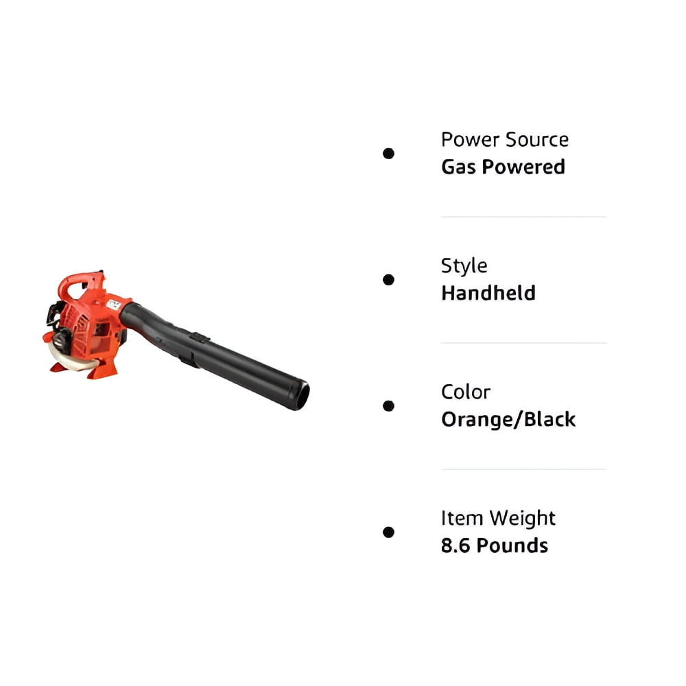 ECHO PB-2520 170 MPH at 453 CFM 25.4cc Gas Powered Handheld Leaf Blower