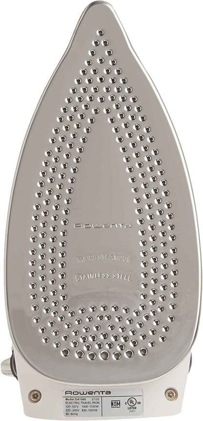 Rowenta Compact Travel Steam Iron – 1000 Watt