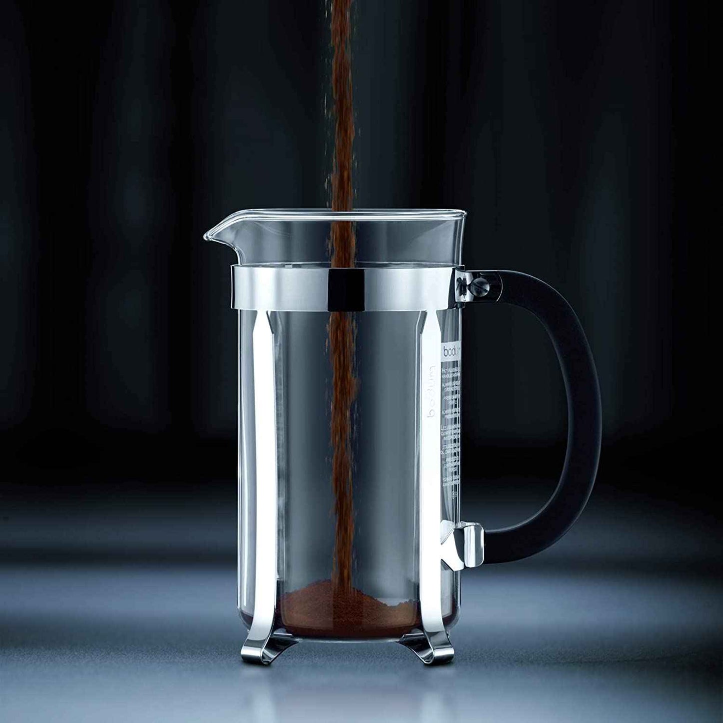 Bodum Chambord French Press Coffee Maker – 12 Cup – Chrome