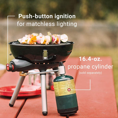 4-in-1 Portable Propane Gas Camping Stove, 1 Burner - Home OXO