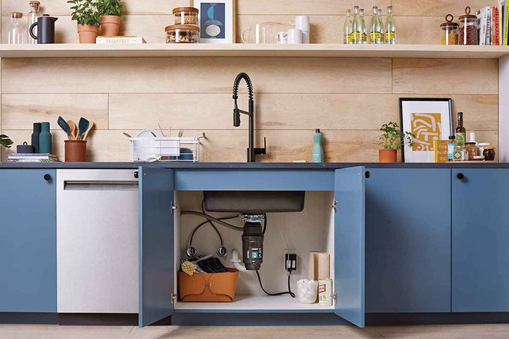 Moen GX50C Prep Series 1/2 HP Continuous Feed Garbage Disposal with Sound Reduction, Power Cord Included, Black