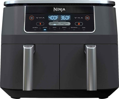 Ninja DZ100 Foodi 4-in-1 8-qt. 2-Basket Air Fryer with DualZone Technology