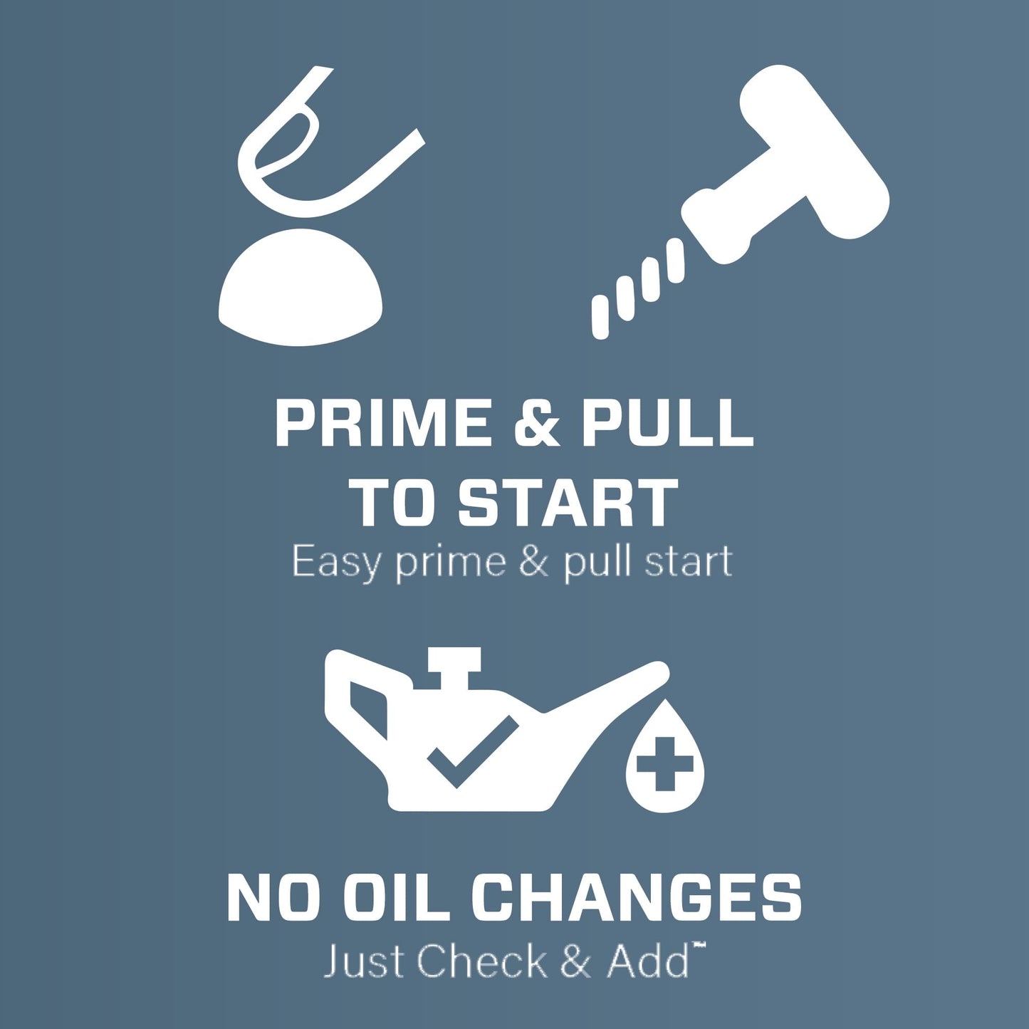 SENIX Gas Lawn Mower 21in Cutting Blade 22in Cutting Deck, 140cc 4-Cycle Made in USA Briggs & Stratton Engine, 2-In-1 Mulch & Side Discharge Push Mower, 6-Height Adjustment, 11" Rear Wheels, LSPG-M6