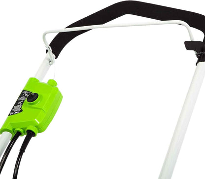 Greenworks 18" Corded Electric 12 Amp Push Lawn Mower 25012