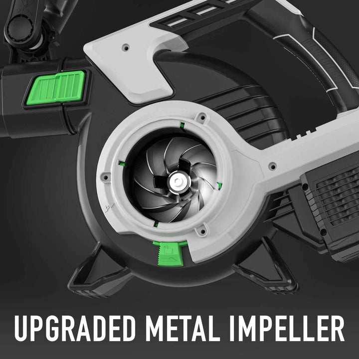 SOYUS Cordless Leaf Vacuum, Leaf Vacuum Mulcher with Bag, Leaf Blower Battery Powered with 2PCS 4.0 Batteries