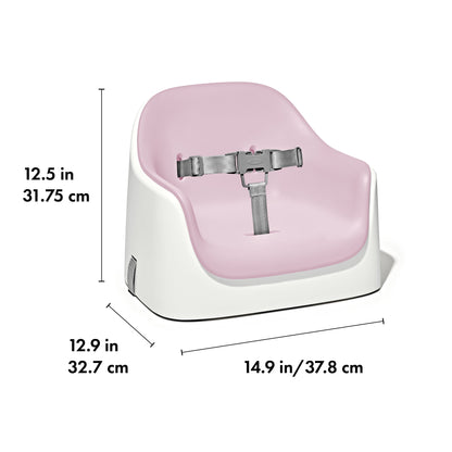 OXO Tot Nest Booster Seat with Straps, Blossom, for Toddlers Ages 1-3 Years - Home OXO