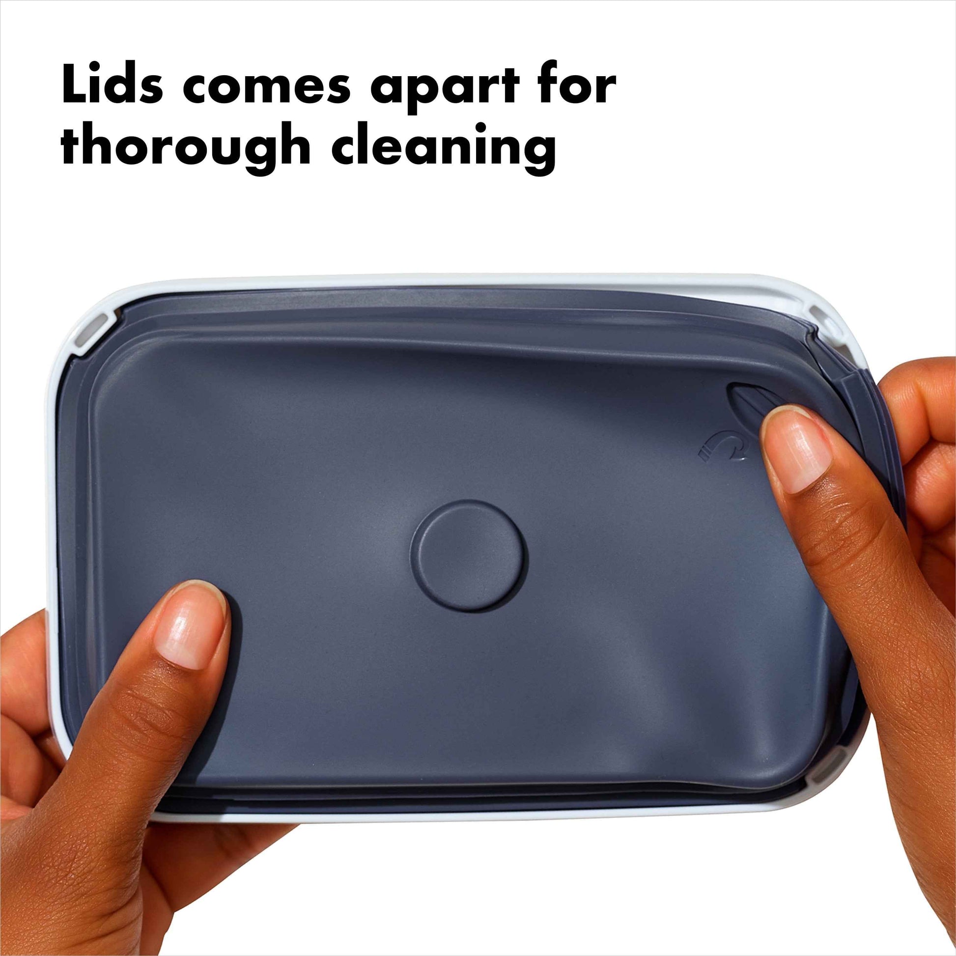 (2 pack) OXO Softworks POP Container - Big Square Medium 4.4 Qt