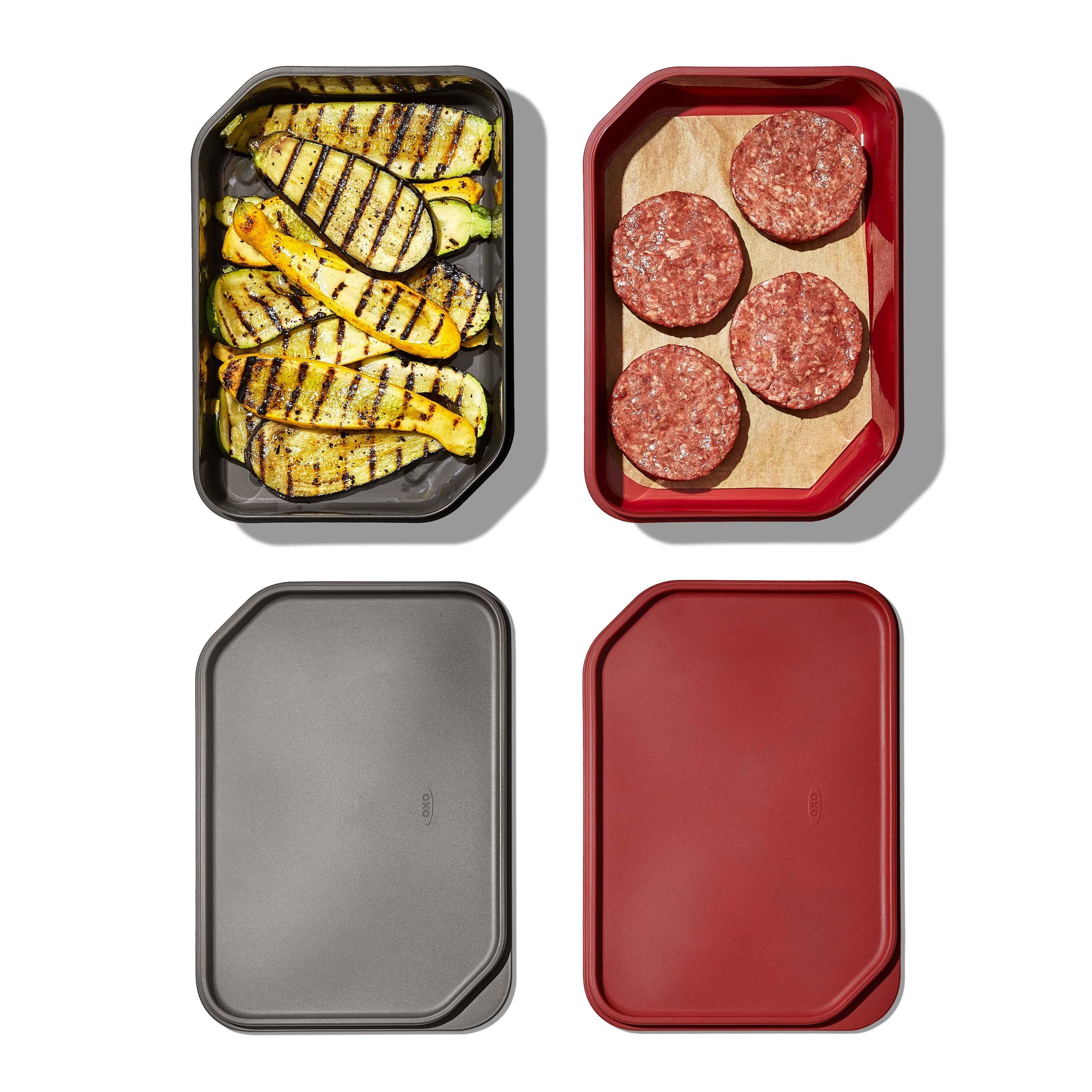 OXO Softworks Grilling Prep & Food Storage Carry System