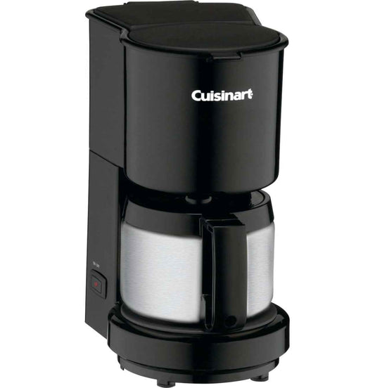 Cuisinart 4 Cup Coffeemaker with Stainless Steel Carafe – Black