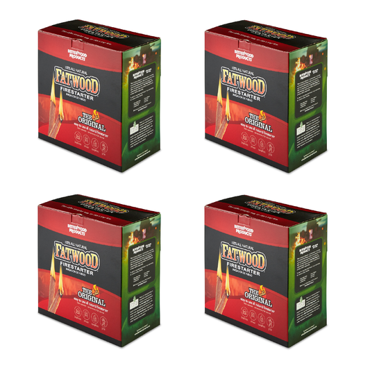 Betterwood 10lb Firestarter (2 Pack) w/ Betterwood Pine 5lb Firestarter (2 Pack) - Home OXO