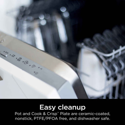 Ninja Foodi 10-in-1 Multi-Cooker, 6.5 Quart, Pressure Cooker & Air Fryer, Stainless Steel, OS300