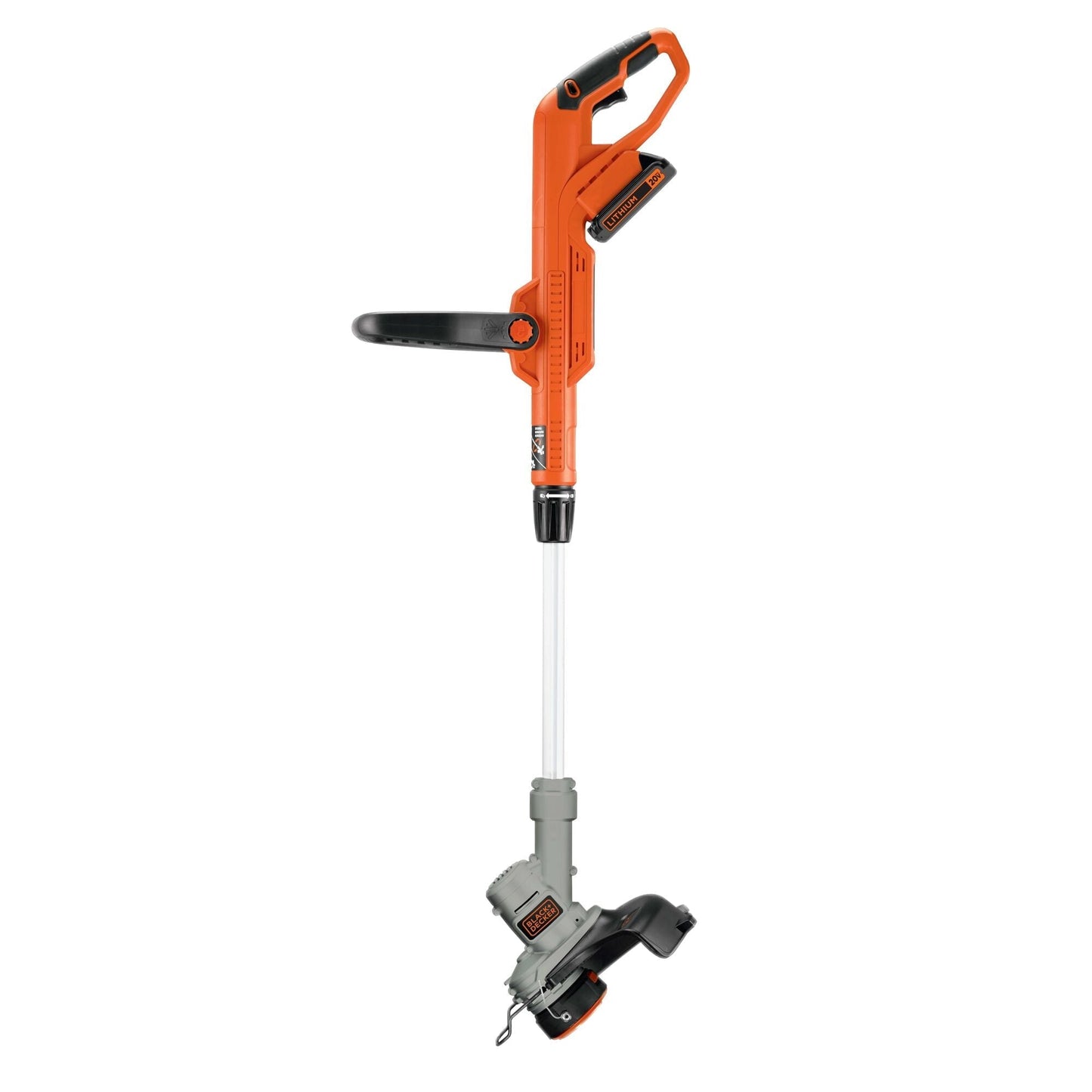 BLACK+DECKER 20V Cordless String Trimmer and Edger, 2Ah, Lithium Ion Battery Included
