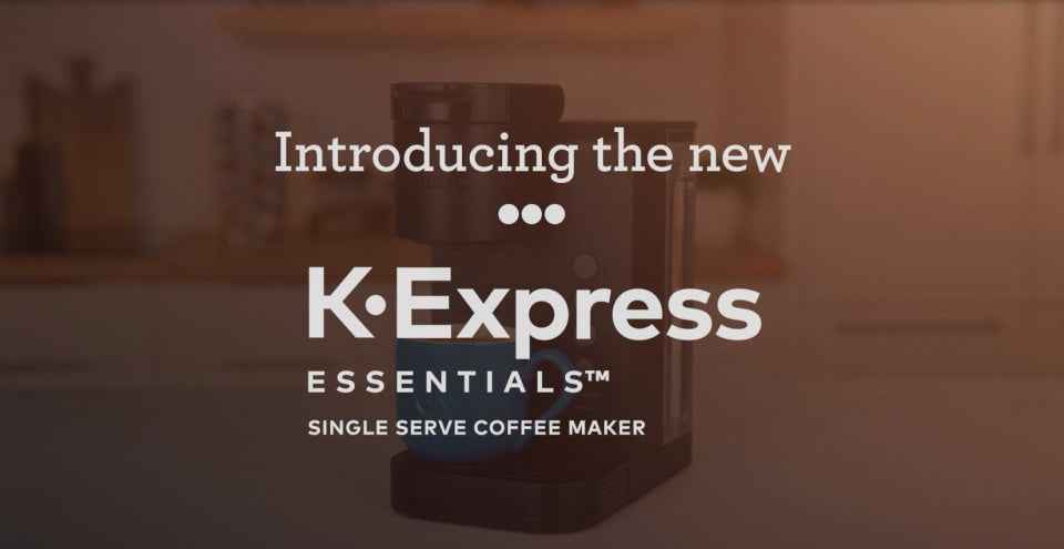 Keurig K-Express Essentials Cloud White Single-Serve K-Cup Pod Coffee Maker