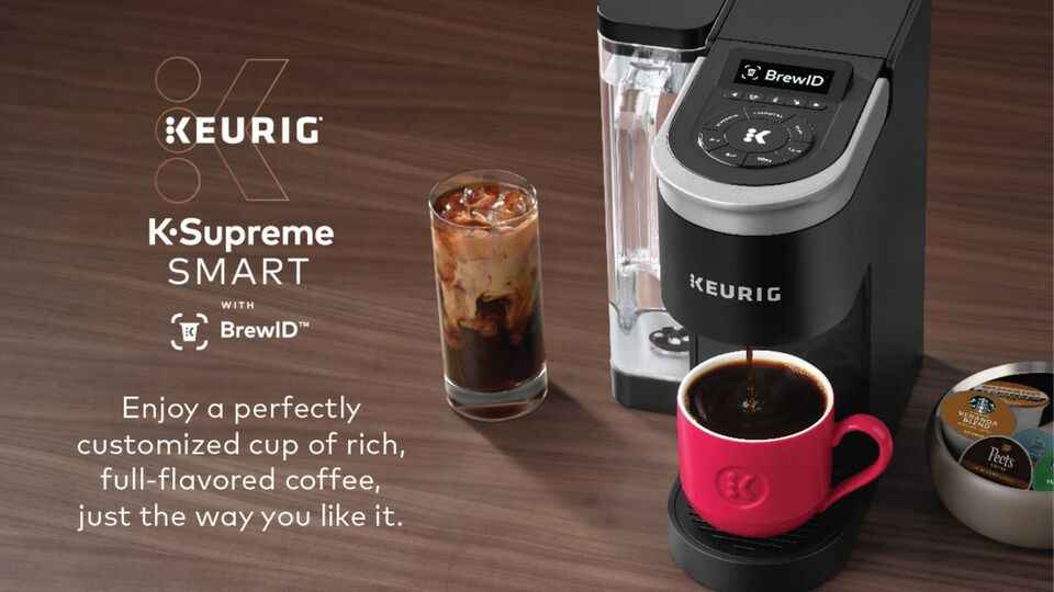 Keurig K-Supreme Smart Single Serve Coffee Maker - Black