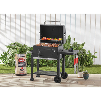 Expert Grill Heavy Duty 24-inch Charcoal Grill, Black - Home OXO