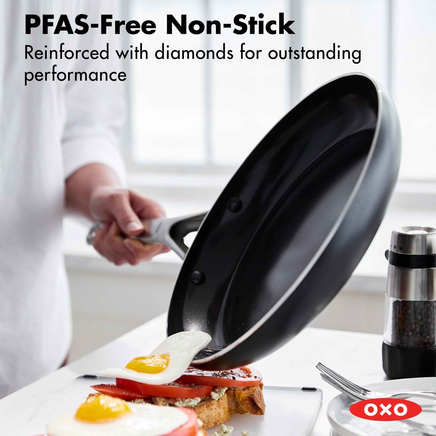 OXO 3.35 x 12.20 x 19.72 Inch Nonstick Frying Pan