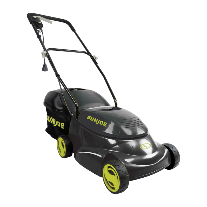 Sun Joe Electric 14-inch Walk-Behind Push Lawn Mower, 12-Amp, 3-Position