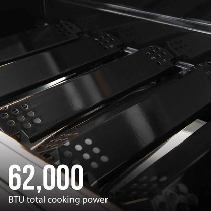 Expert Grill 5 Burner Propane Gas Grill with Side Burner