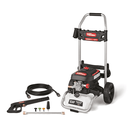 Hyper Tough 2000 PSI at 1.2 GPM 120 V Electric Powered Cold Water Pressure Washer