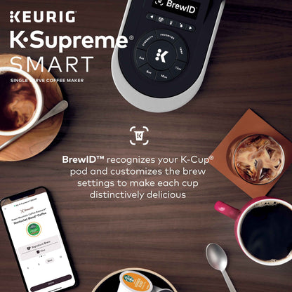 Keurig K-Supreme Smart Single Serve Coffee Maker - Black