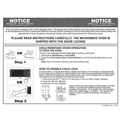 GE 1.1 cu. ft. Countertop Microwave Oven 950 Watts, Stainless Steel