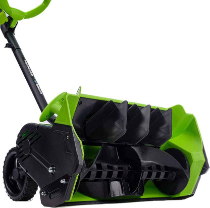 Earthwise SN74016 40V Lithium Battery Operated Ion Cordless 16" Snow Shovel with Brushless Motor