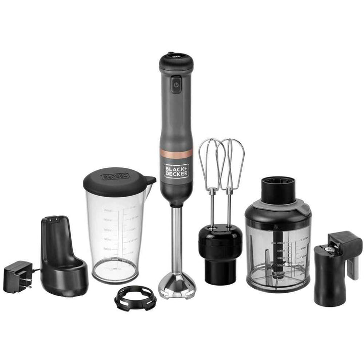 Black & Decker BCKM1014K01 kitchen wand Cordless Blender 4-in-1 Kitchen Multi-Tool - Grey