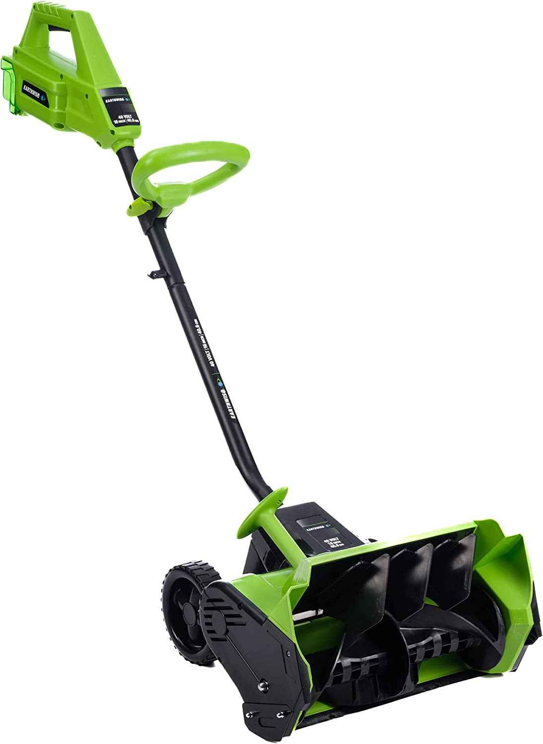Earthwise SN74016 40V Lithium Battery Operated Ion Cordless 16" Snow Shovel with Brushless Motor