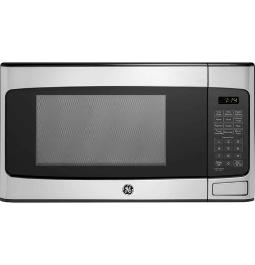 GE 1.1 Cu. Ft. Capacity Countertop Microwave Oven Stainless Steel