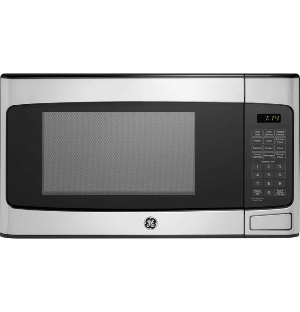 GE 1.1 Cu. Ft. Capacity Countertop Microwave Oven Stainless Steel