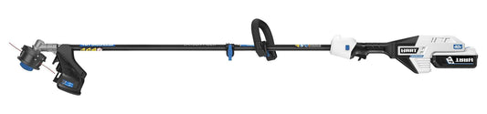 HART 40-Volt 15-inch SUPERCHARGE Carbon Fiber Shaft String Trimmer Kit, (1) 4.0 Lithium-Ion Battery