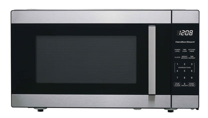 Hamilton Beach 1.6 Cu ft Sensor Cook Countertop Microwave Oven in Stainless Steel, New