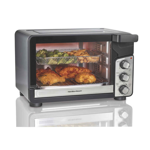 Hamilton Beach Easy View XL Toaster Oven with Sure-Crisp® Air Fry, 1750W, 6 Slice Capacity, 31460