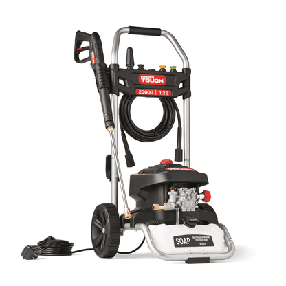Hyper Tough 2000 PSI at 1.2 GPM 120 V Electric Powered Cold Water Pressure Washer