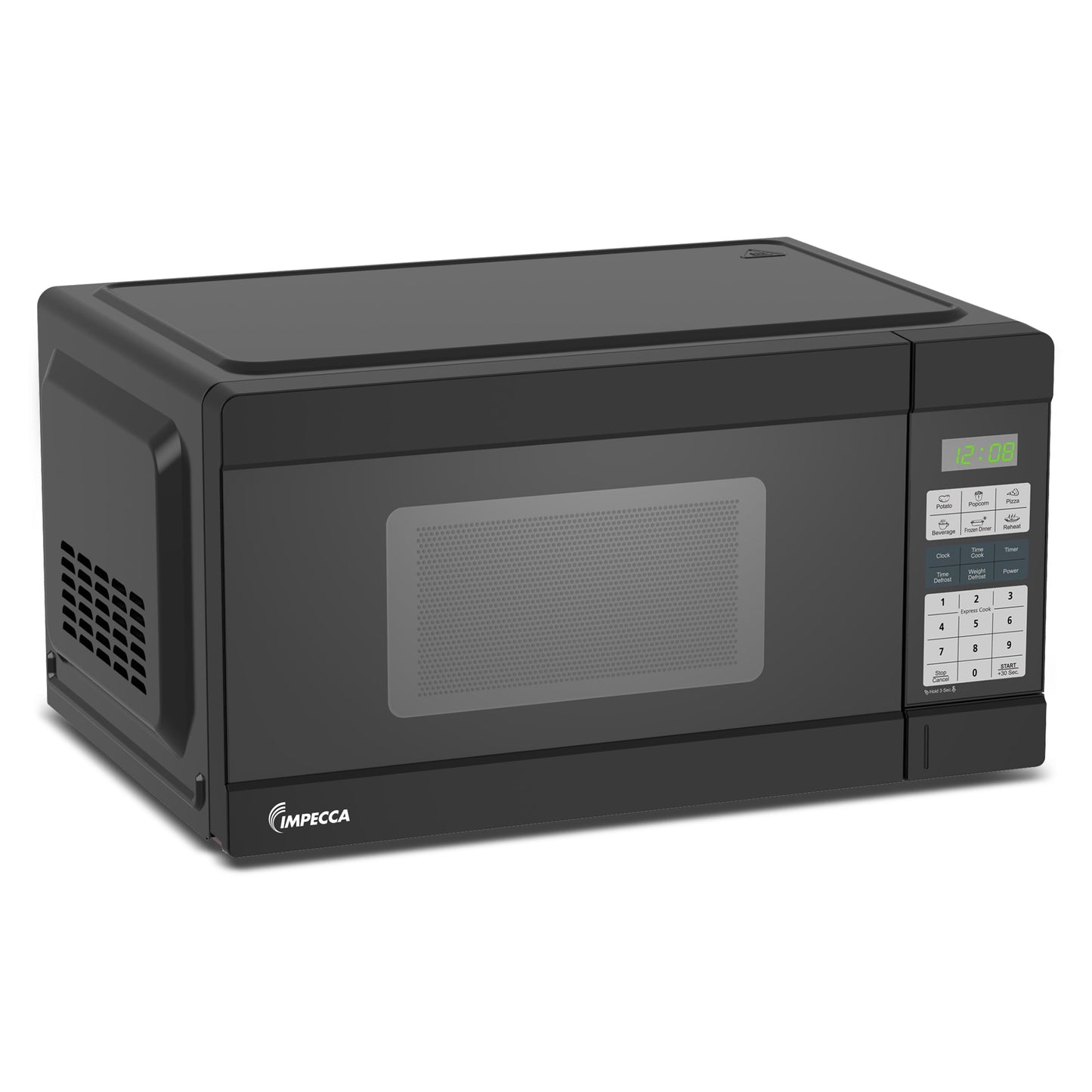Impecca 1.1 Cubic Ft Microwave, Black