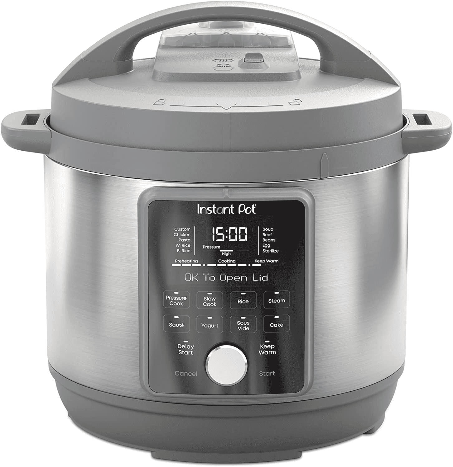 Instant Pot Duo Plus 6-quart Multi-Use Pressure Cooker with Whisper-Quiet Steam Release, V4