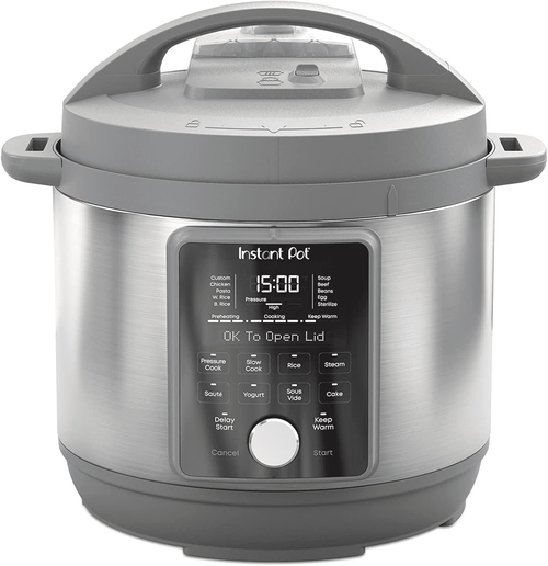 Instant Pot Duo Plus 6-quart Multi-Use Pressure Cooker with Whisper-Quiet Steam Release, V4