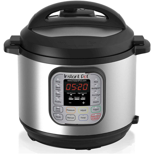 Instant Pot Duo 6-Quart 7-in-1 Electric Pressure Cooker, Slow Cooker, Rice Cooker, Steamer, Sauté, Yogurt Maker, Warmer & Sterilizer, Includes App With Over 800 Recipes, Stainless Steel