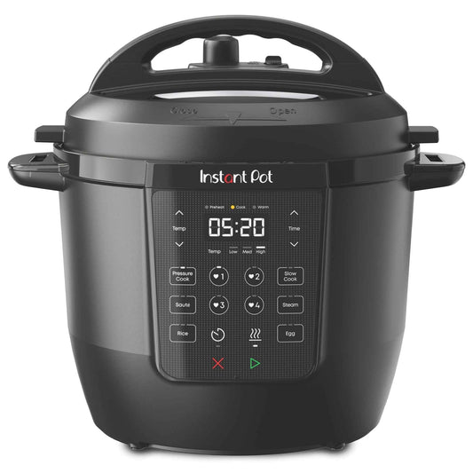 Instant Pot 6Qt RIO Chef Series 7-in-1 Multi-Cooker, Pressure Cooker, Slow Cook, & More, Black