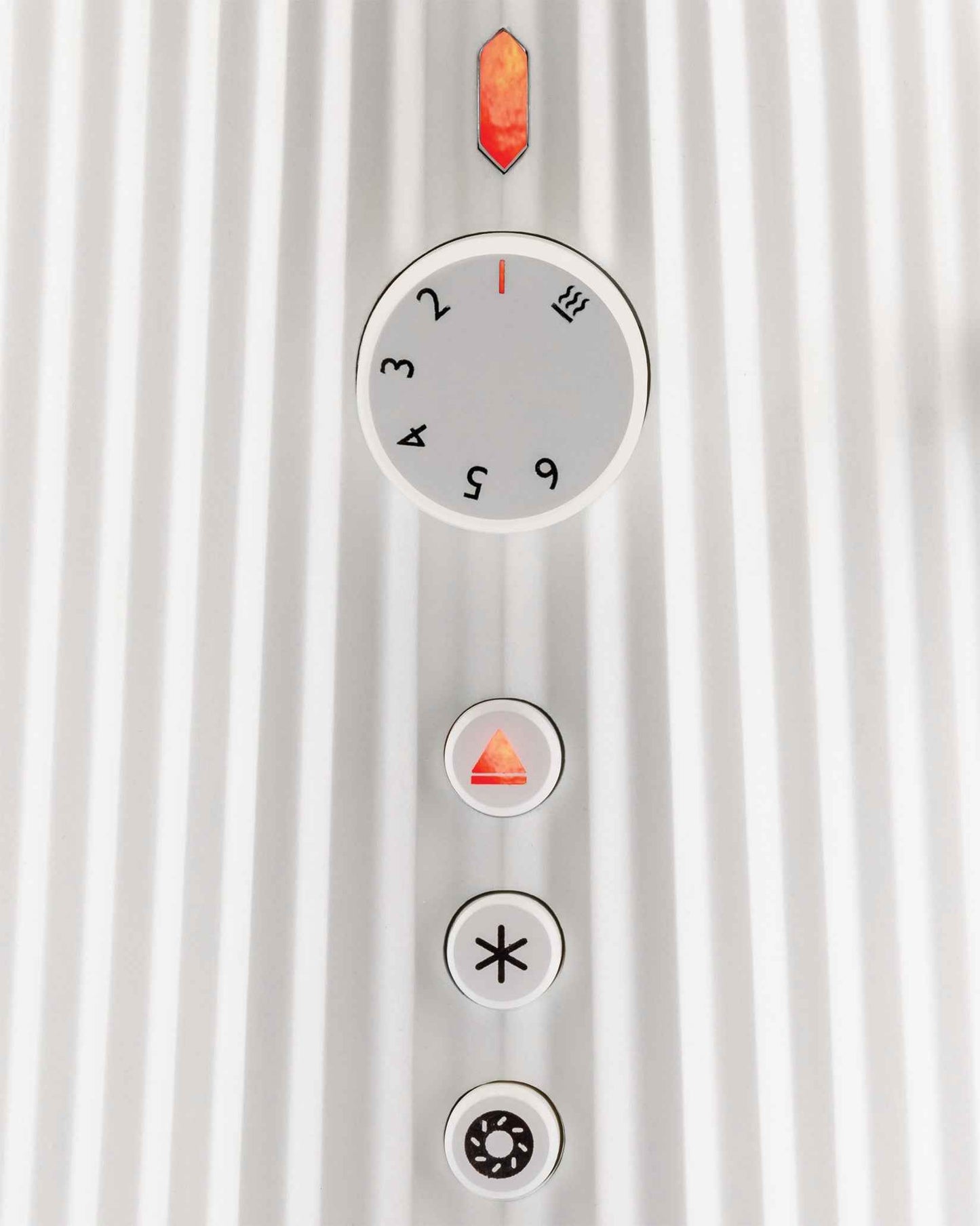 Alessi Plisse Toaster – White