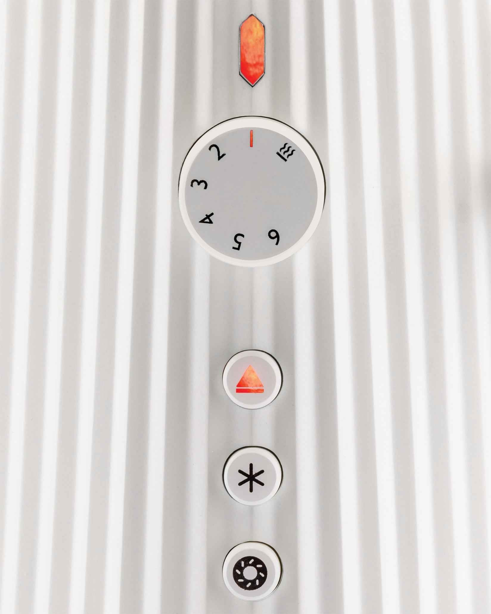 Alessi Plisse Toaster – White