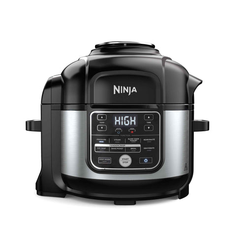 Ninja Foodi 10-in-1 Multi-Cooker, 6.5 Quart, Pressure Cooker & Air Fryer, Stainless Steel, OS300