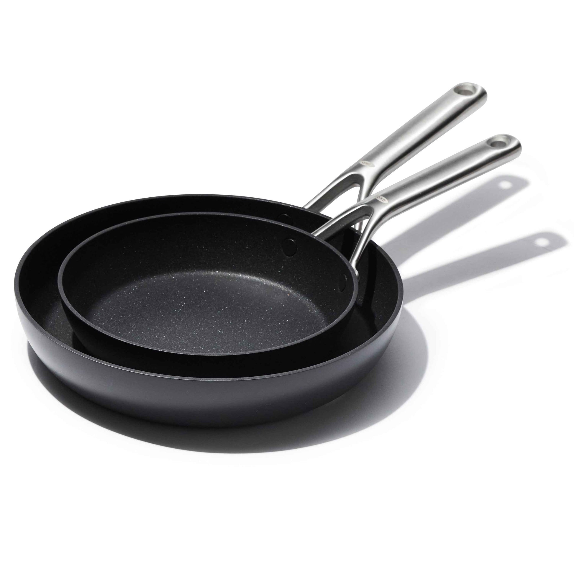 OXO 8" and 10" Nonstick Metal Frying Pan, Set of 2