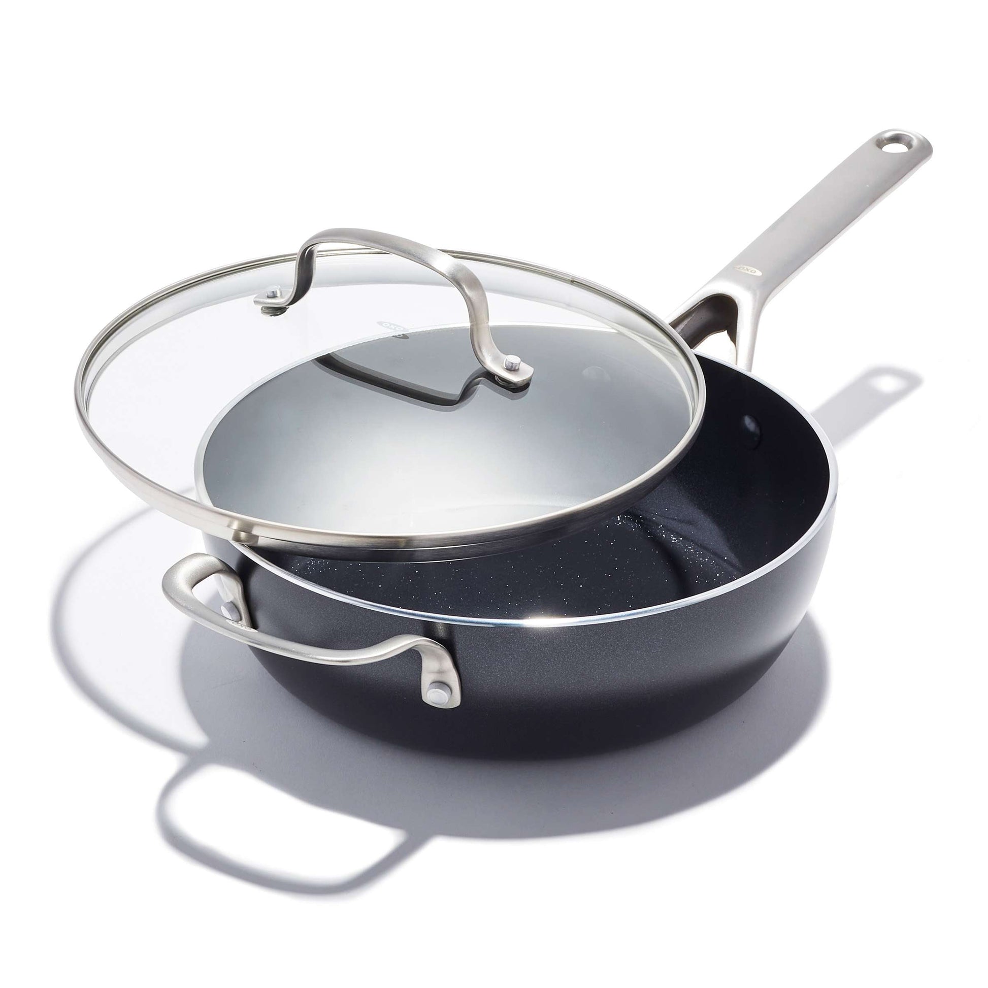 OXO Agility 10.24'' Nonstick Ceramic Chef’s Pan with Lid - Home OXO