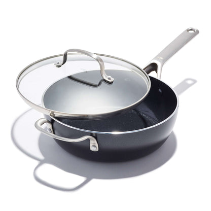 OXO Agility 10.24'' Nonstick Ceramic Chef’s Pan with Lid - Home OXO