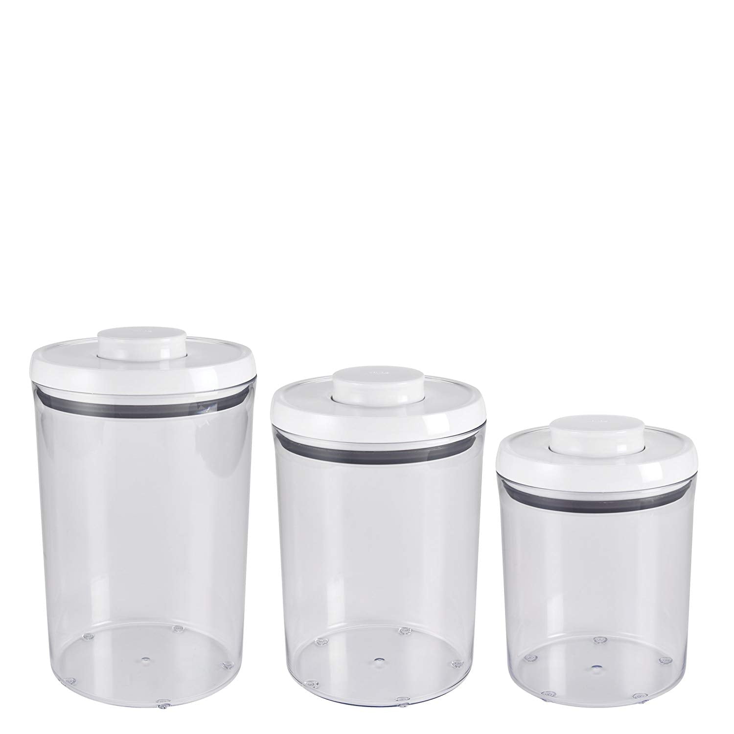 OXO Plastic Airtight Food Storage Canister, Set of 3 - Home OXO