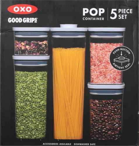 OXO Good Grips 5-Piece POP Container Set