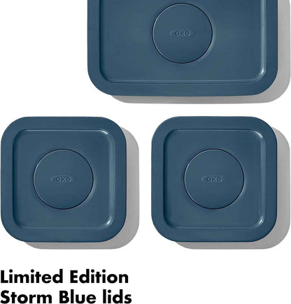 OXO Good Grips Limited Edition 3-Piece POP Container Everyday Set - Storm Blue