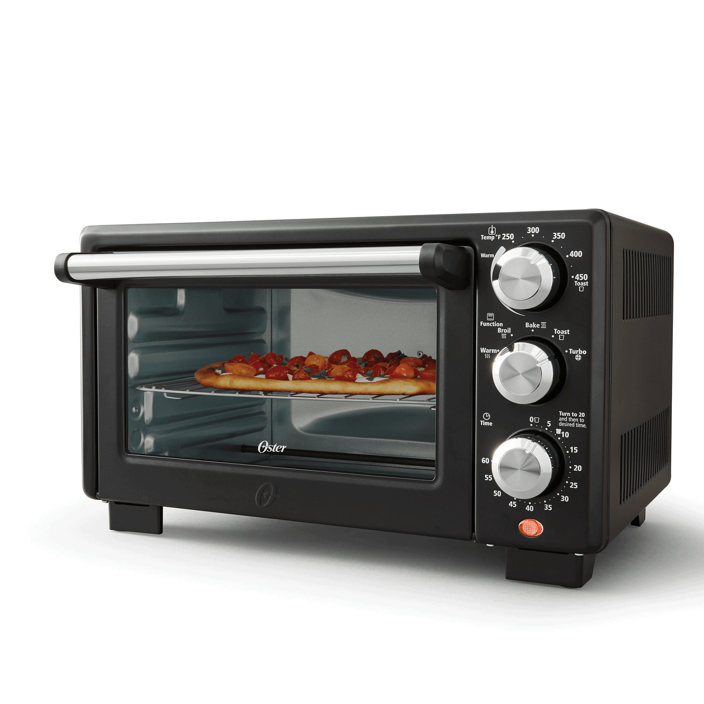 Oster® Convection 4-Slice Toaster Oven, Matte Black, Convection Oven and Countertop Oven