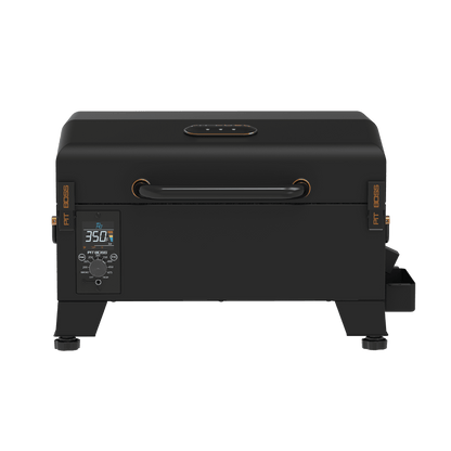 Pit Boss Pit Stop Tabletop 250 Sq in Wood Fired Pellet Grill and Smoker – Onyx Series - Home OXO